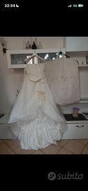 Abito da sposa due pezzi Loretta - Made in Italy