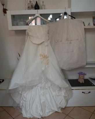 Abito da sposa due pezzi Loretta - Made in Italy