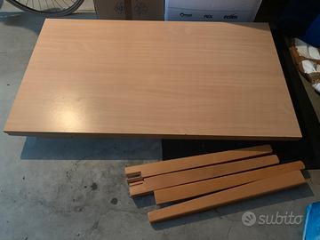 Tavolo allungabile con 4 sedie Lungo 140x80