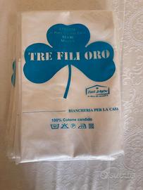 Federe bianche 100% cotone – Ideali per B&B