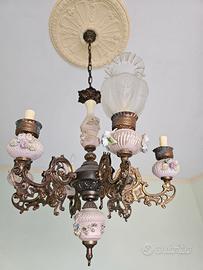 lampadario vintage anni 70