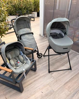 Trio Inglesina Electa 2025 Green + sacco invernale