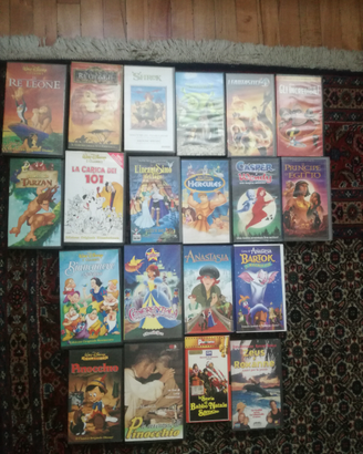 VHS cartoni animati Disney
