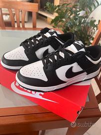 Nike Dunk Low Retro Panda bianco nero 42