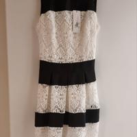 abito bianco e nero donna (TG.S)