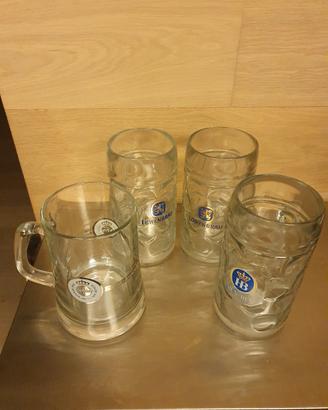 Lotto 4 boccali birra Oktoberfest 