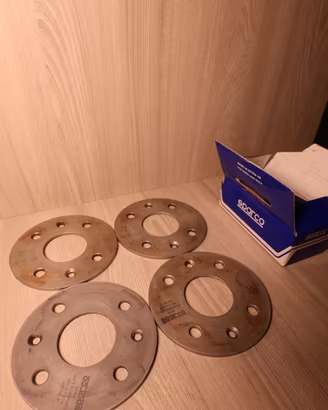 Set 4 distanziali Sparco usati 5mm 4x100