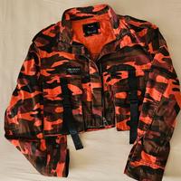 giubbino cargo militare Bershka