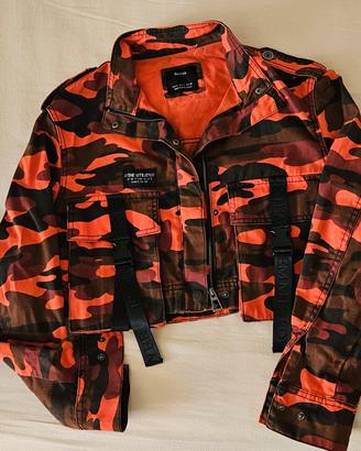 giubbino cargo militare Bershka