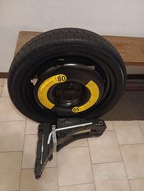 Ruotino originale vw golf 7/7.5/8/8.5 con kit