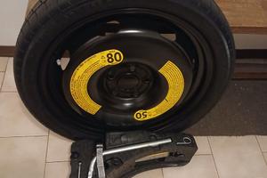 Ruotino originale vw golf 7/7.5/8/8.5 con kit