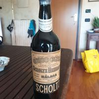 Rara bottiglia malaga scholtz hermanos