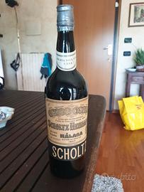 Rara bottiglia malaga scholtz hermanos