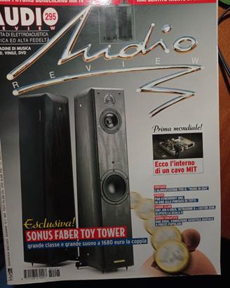 rivista AUDIO REVIEW n° 295 del 2008