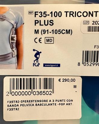 Corsetto iperestensore vertebrale f35 fgp