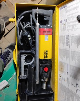 Carotatrice REMS con kit aspirazione umido e secco