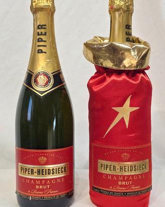 2 Champagne Piper-Heidsieck Brut  edizione special