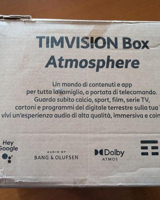 TIMVISION Box Atmosphere 4K – Bang & Olufsen 