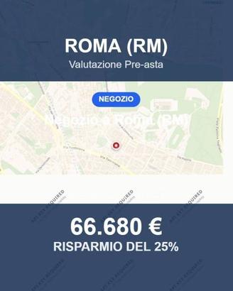 Immobile in asta di 48 m² a Roma