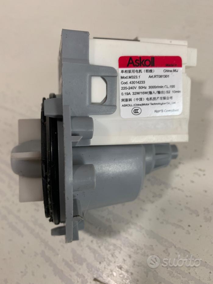 Pompa Elettropompa Scarico Per Lavastoviglie Candy Hoover Zerowatt - Foto 5