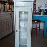 Mobile bianco vetrinetta