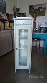 Mobile bianco vetrinetta