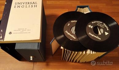 dischi vinili corso inglese