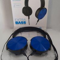 CUFFIE EXTRA BASS nuove,