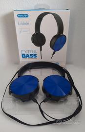 CUFFIE EXTRA BASS nuove,