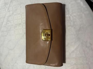 Clutch Bag Plain in vernice Sergio Rossi