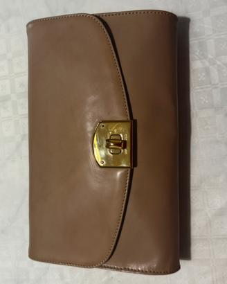 Clutch Bag Plain in vernice Sergio Rossi