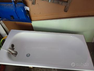 Vasca da bagno in ghisa 140x70x h 40