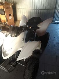 Quad aeon cobra 50cc targa bianca