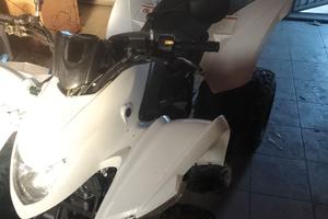 Quad aeon cobra 50cc targa bianca