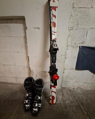 sci e scarponi ragazzo