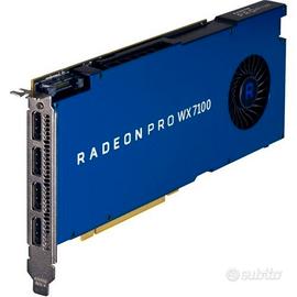 AMD Radeon Pro WX 7100 8GB GDDR5 Scheda Video Work