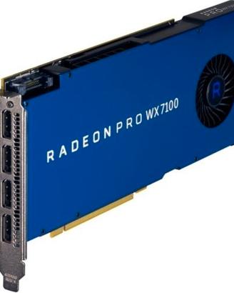 AMD Radeon Pro WX 7100 8GB GDDR5 Scheda Video Work