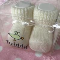 Scarpine nuove culla battesimo cerimonia twiddy