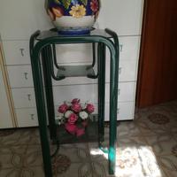 Portavasi con basi in vetro