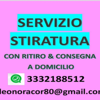 Servizio stiratura consegna/ritiro domicilio