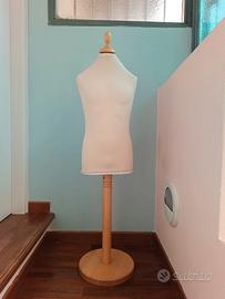 Manichino Sartoriale in legno frassino