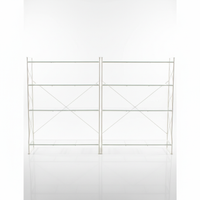 Coppia 2 Vetrine IKEA   Metallo Bianco e Vetro