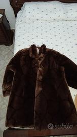 Pelliccia donna vintage vera pelle castoro