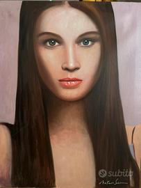 Antonio Sciacca olio su tela 70x90