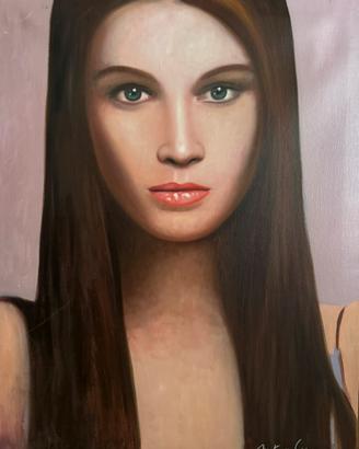 Antonio Sciacca olio su tela 70x90