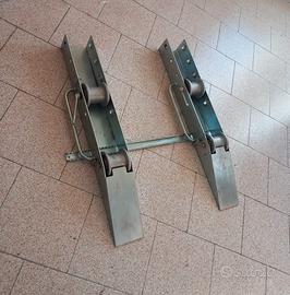 SET svolgi bobina a rulli con barra distanziatrice