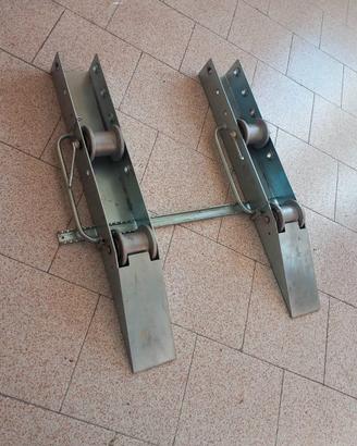 SET svolgi bobina a rulli con barra distanziatrice