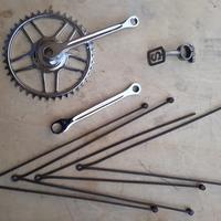 BICI STUCCHI guarnitura epoca anni 1944 48