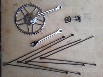 BICI STUCCHI guarnitura epoca anni 1944 48