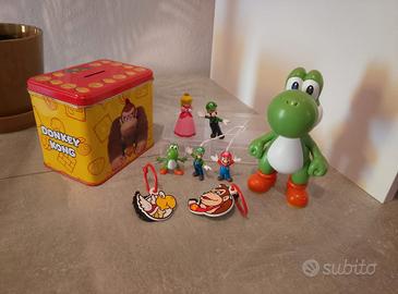 Lotto nintendo super mario personaggi salvadanaio